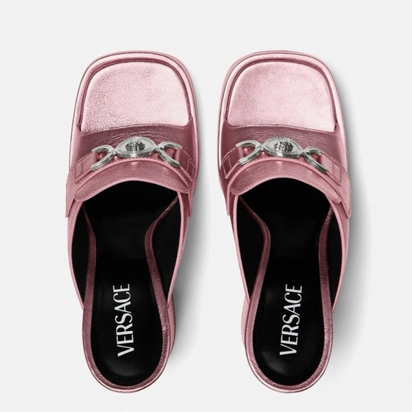 VERSACE
Pink Medusa '95 Heeled Sandals - Picture 3 of 4